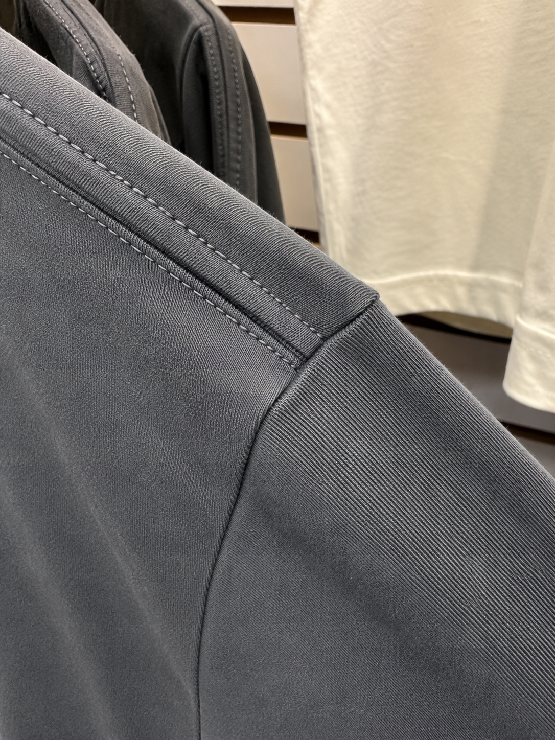 Playera Oversize Gris Oxford - Imagen 7