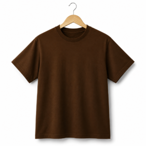 Playera Oversize Cafe